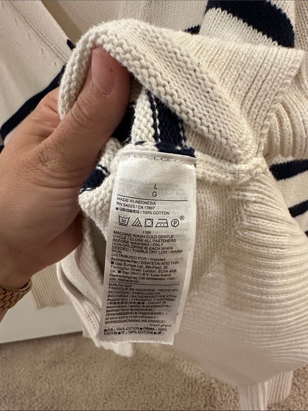 GAP 24/7 Split Hem Cardigan - Picture 8 of 8